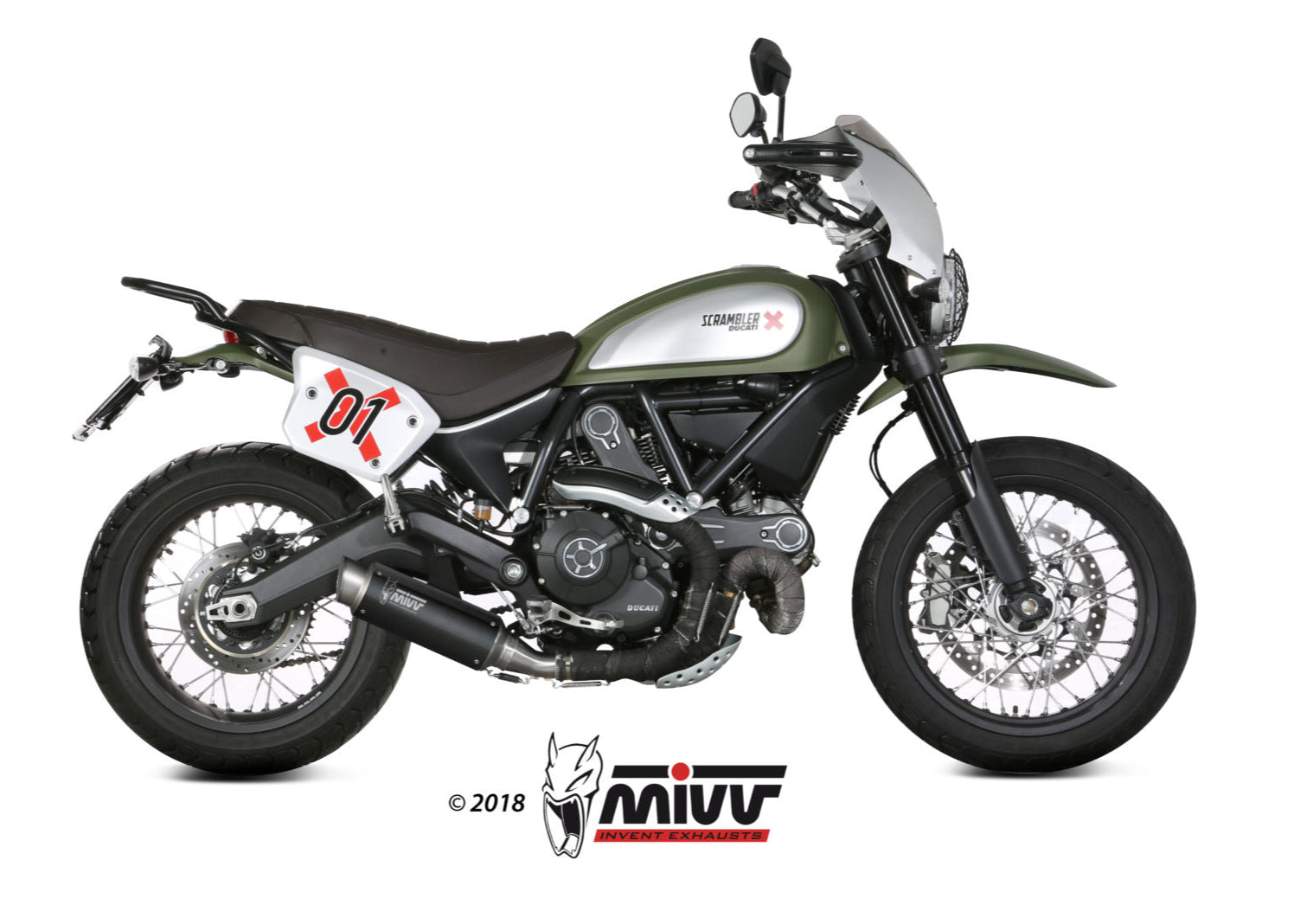 MIVV D.035 Ducati Scrambler 800 (15/20) Slip-on Exhaust "GP Pro" (stainless steel; approved) – Accessories in the 2WheelsHero Motorcycle Aftermarket Accessories and Parts Online Shop