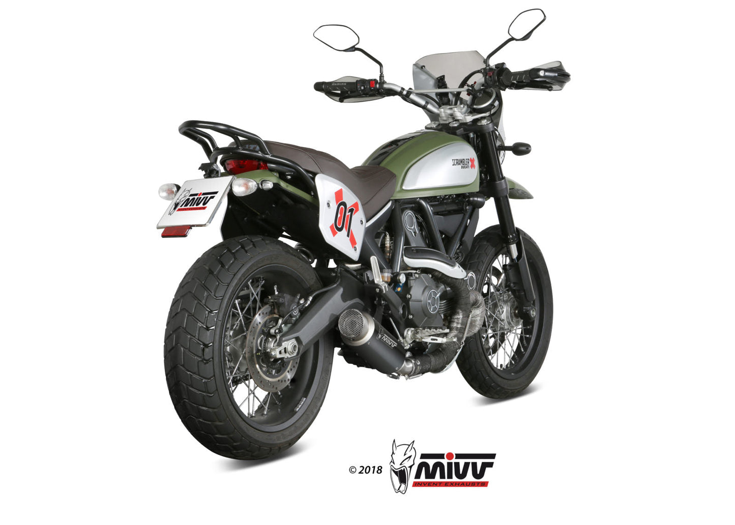 MIVV D.035 Ducati Scrambler 800 (15/20) Slip-on Exhaust "GP Pro" (stainless steel; approved) – Accessories in the 2WheelsHero Motorcycle Aftermarket Accessories and Parts Online Shop