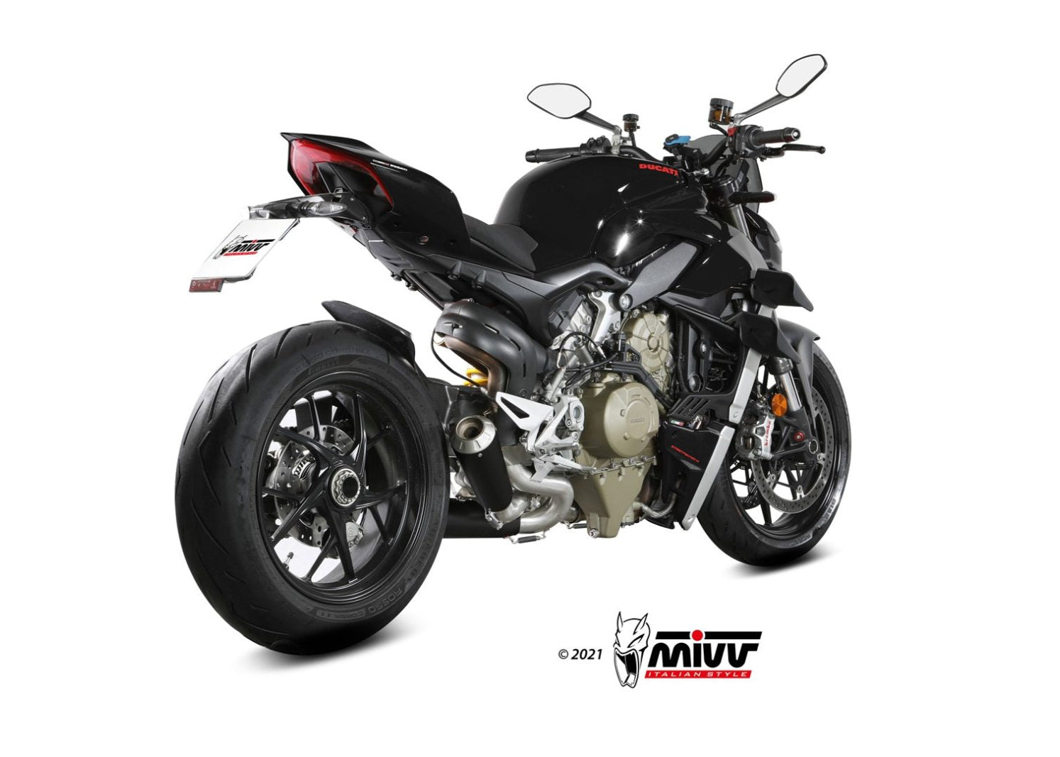 MIVV D.047 Ducati Streetfighter V4 (20/22) Dual Slip-on Exhaust "X-M1" (black; not approved) – Accessories in the 2WheelsHero Motorcycle Aftermarket Accessories and Parts Online Shop