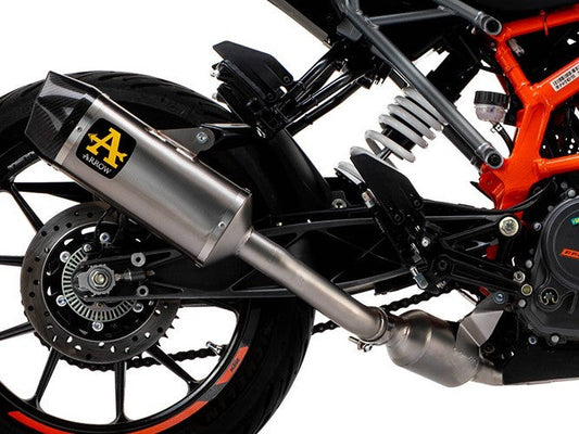 ARROW 71936AK KTM 125 Duke (21/23) Aluminum Slip-on Exhaust "Indy Race" – Accessories in the 2WheelsHero Motorcycle Aftermarket Accessories and Parts Online Shop