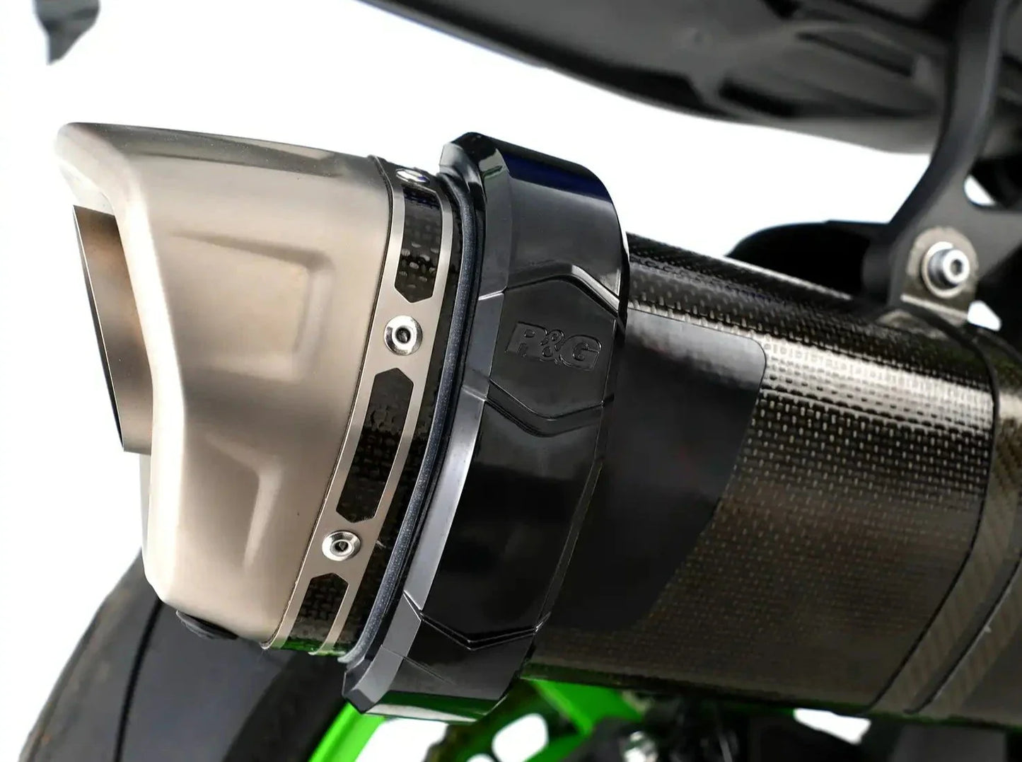 EP0008 - R&G RACING Hexagonal Exhaust Protector (akrapovic style, can cover) – Accessories in the 2WheelsHero Motorcycle Aftermarket Accessories and Parts Online Shop