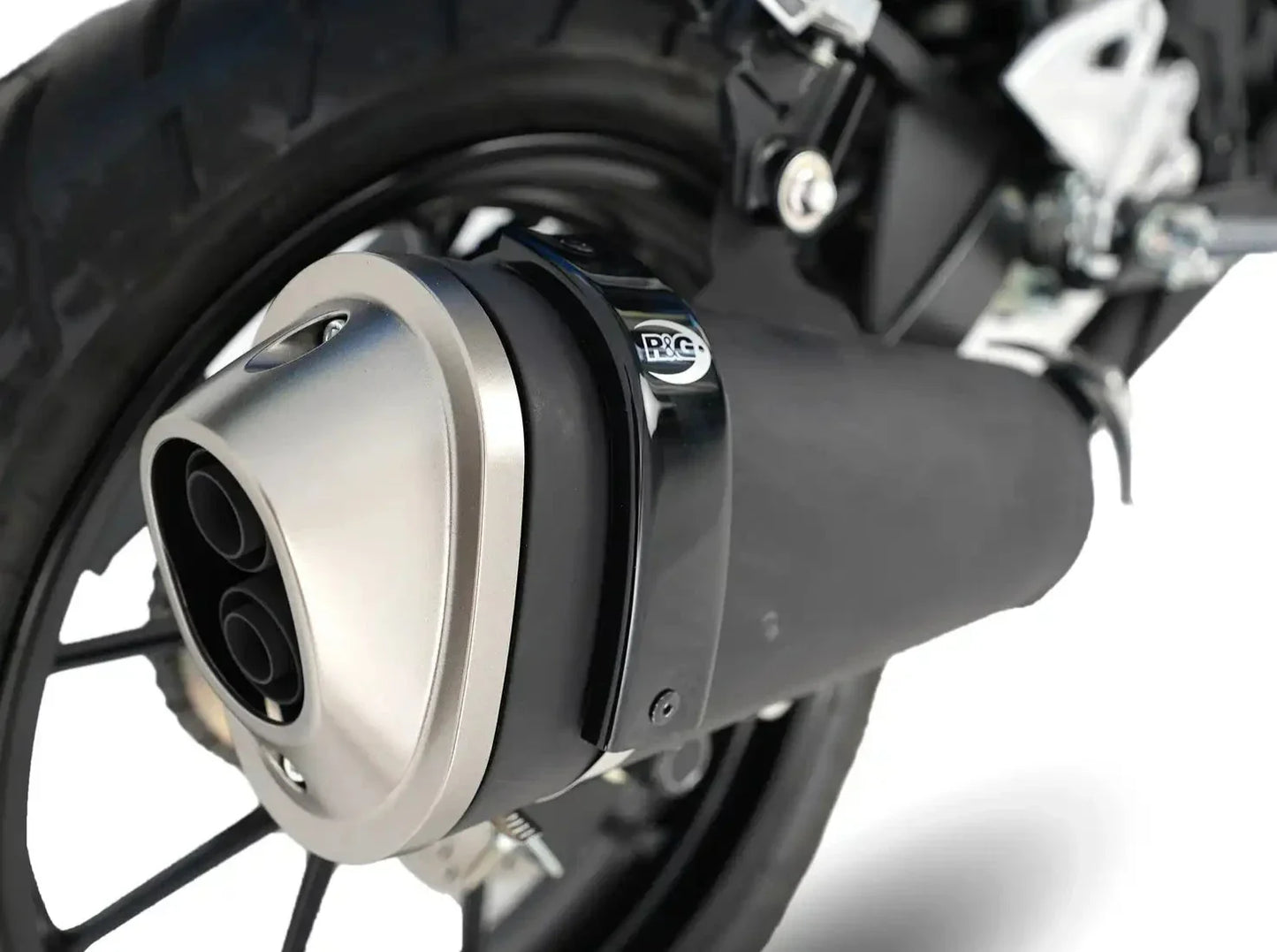 EP0020 - R&G RACING Exhaust Protector – Accessories in the 2WheelsHero Motorcycle Aftermarket Accessories and Parts Online Shop