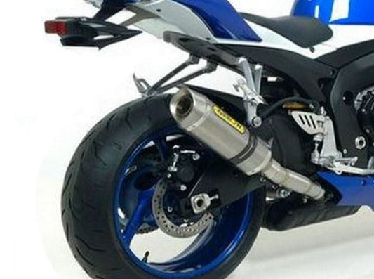 ARROW 71334MI+71702AO Suzuki GSXR750 IE (2006+) Aluminum Full Exhaust System "Competition Evo Thunder" (racing) – Accessories in the 2WheelsHero Motorcycle Aftermarket Accessories and Parts Online Shop