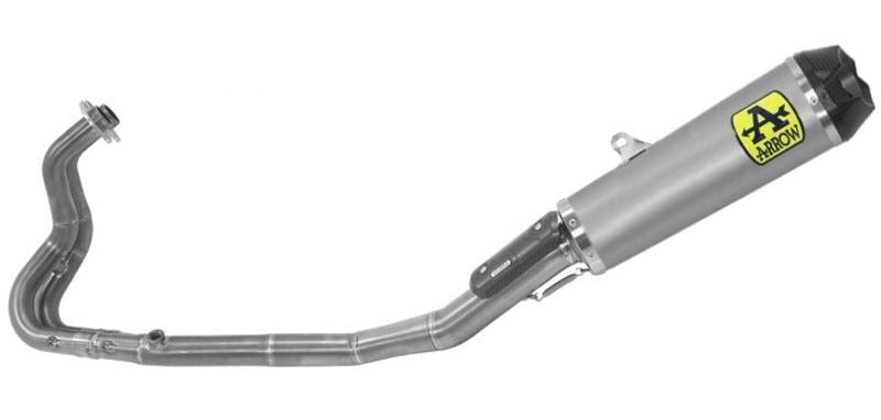 ARROW 71192CKR Kawasaki Ninja 400 (2018+) Titanium Full Exhaust System "Competition Evo Works" (racing) – Accessories in the 2WheelsHero Motorcycle Aftermarket Accessories and Parts Online Shop