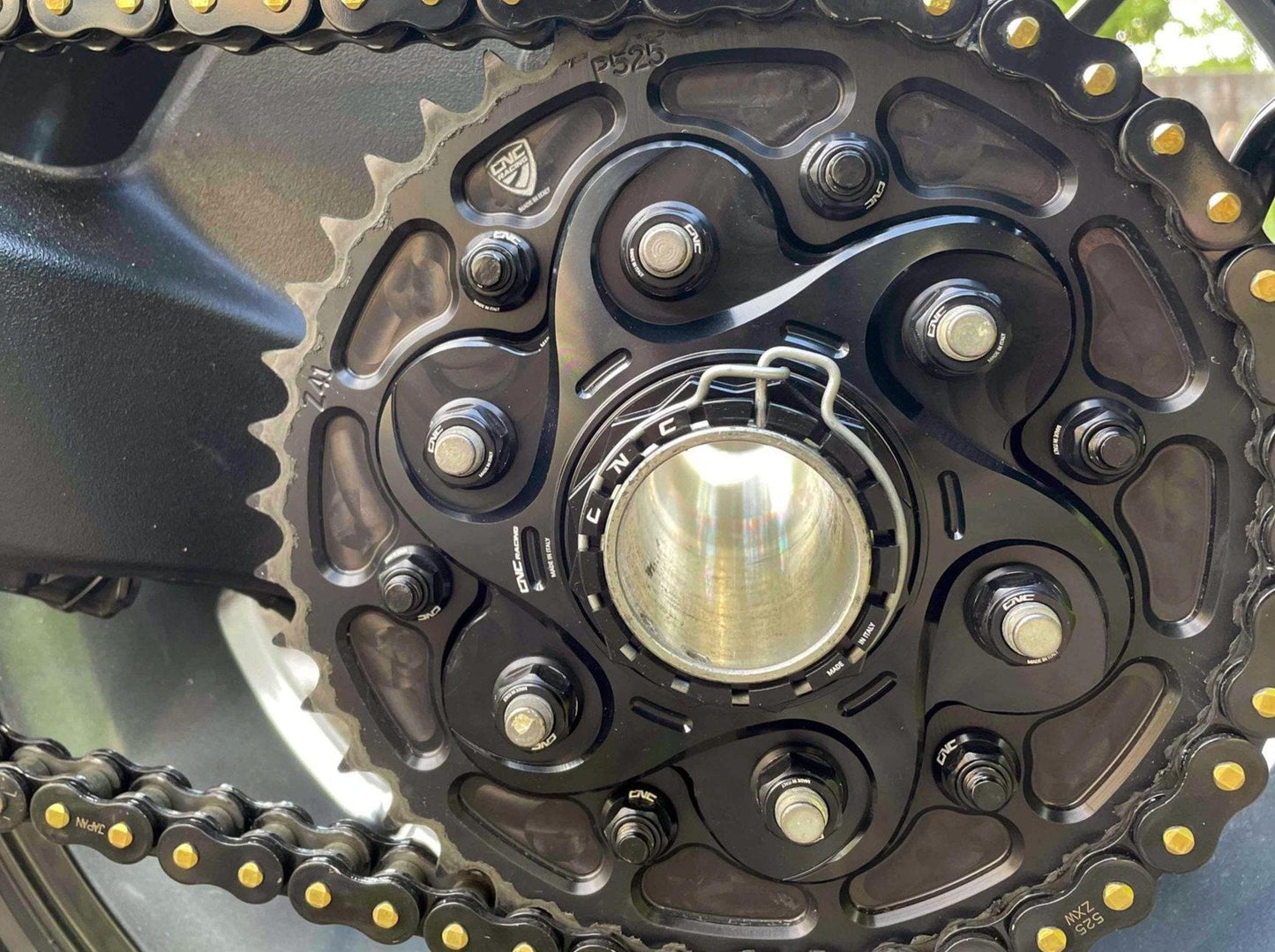 DA388 - CNC RACING Ducati Gear Ring Nuts (M8x1.25) – Accessories in the Motodeal Motorcycle Aftermarket Accessories and Parts Online Shop