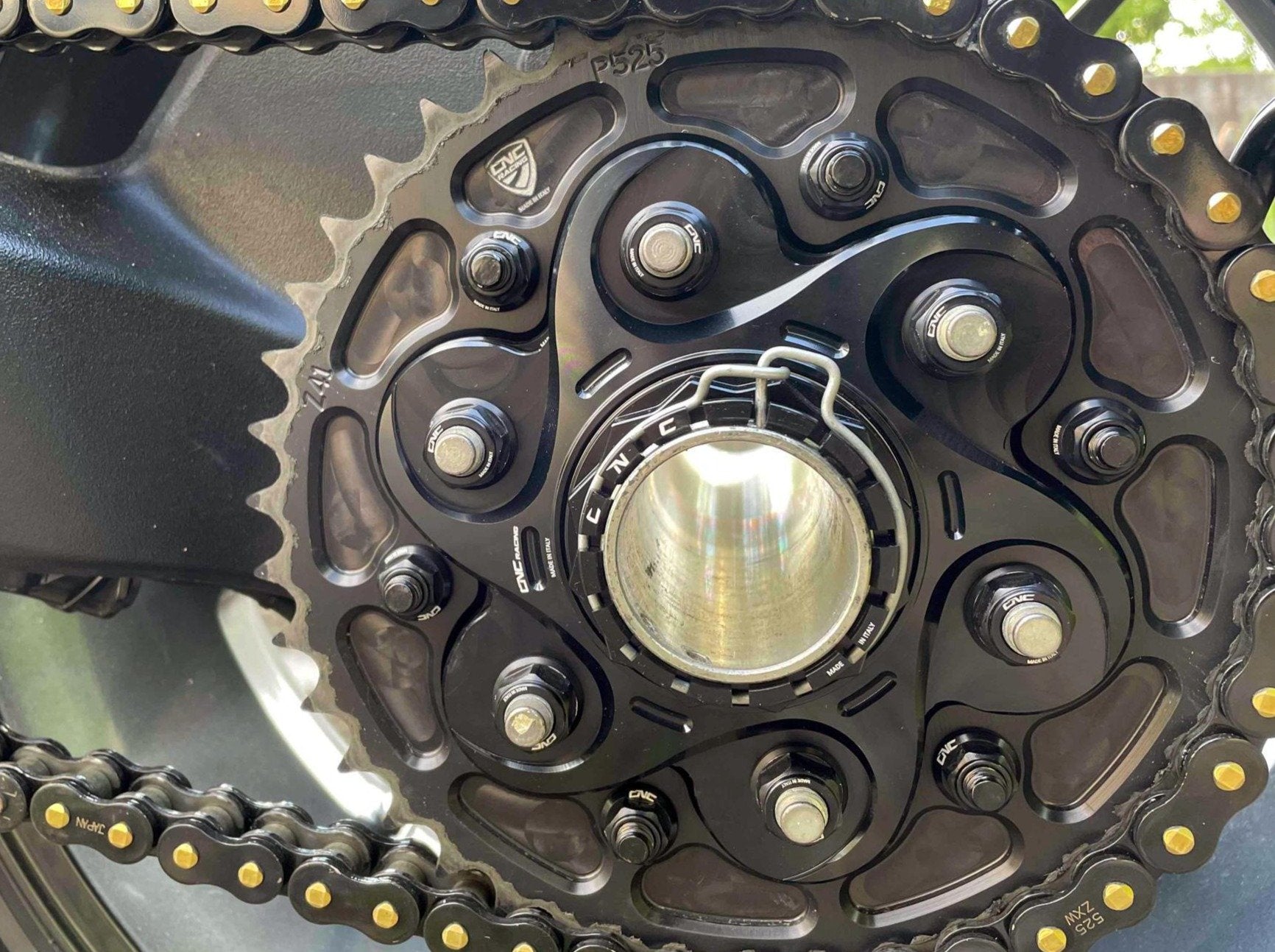 DA388 - CNC RACING Ducati Gear Ring Nuts (M8x1.25) – Accessories in the Motodeal Motorcycle Aftermarket Accessories and Parts Online Shop