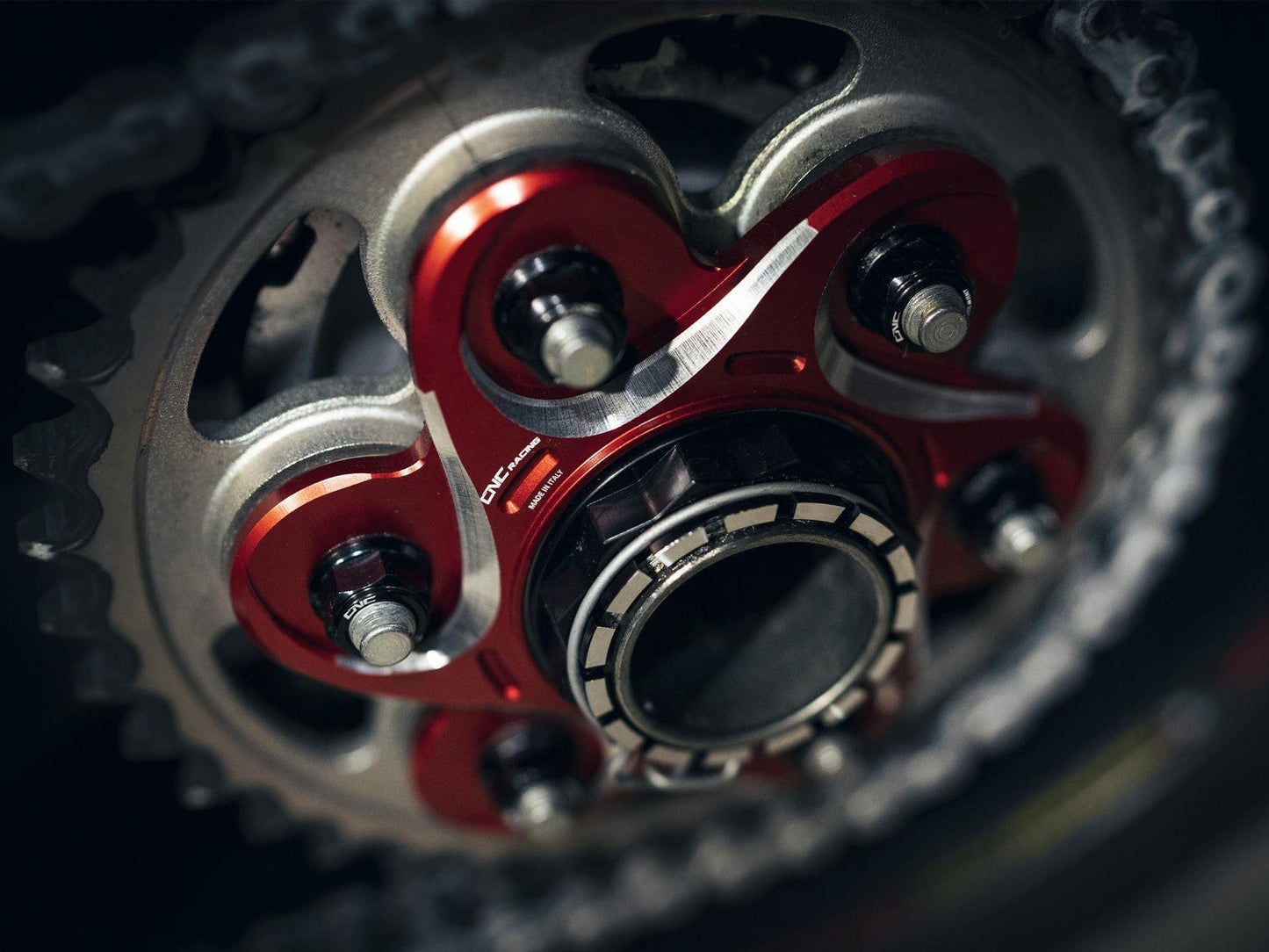 FL504S - CNC RACING Ducati Rear Sprocket Flange (carrier; bi-color) – Accessories in the Motodeal Motorcycle Aftermarket Accessories and Parts Online Shop