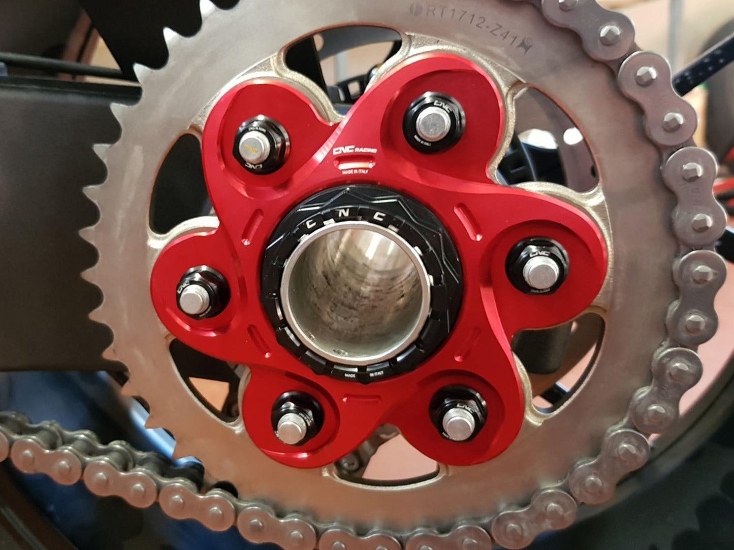 FL504 - CNC RACING Ducati Rear Sprocket Flange (carrier) – Accessories in the Motodeal Motorcycle Aftermarket Accessories and Parts Online Shop