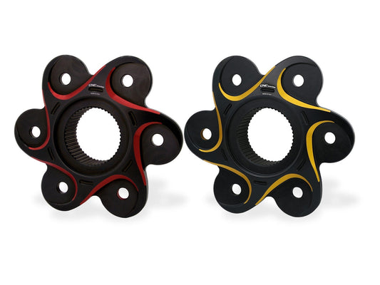 FL507 - CNC RACING Ducati Panigale V4 / Streetfighter V4 (18/24) Rear Sprocket Flange (carrier; bi-color) – Accessories in the Motodeal Motorcycle Aftermarket Accessories and Parts Online Shop