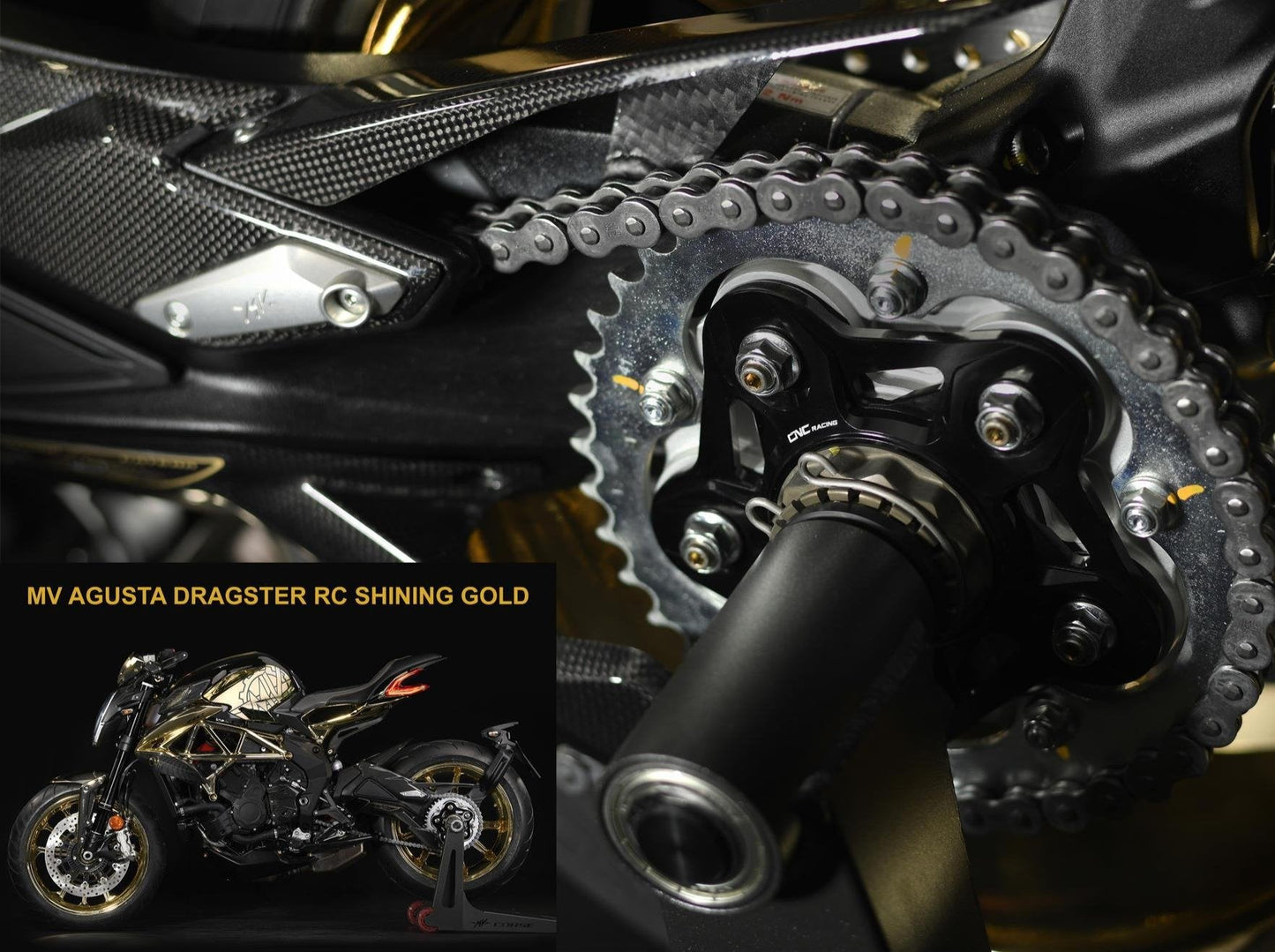 FL508 - CNC RACING MV Agusta Rear Sprocket Flange (carrier; 5 holes) – Accessories in the Motodeal Motorcycle Aftermarket Accessories and Parts Online Shop