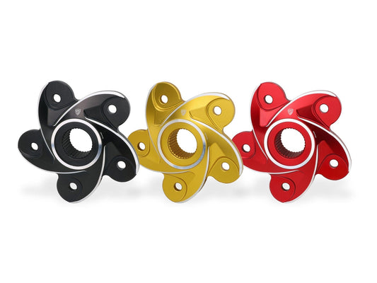 FL509S - CNC RACING Ducati Superbike Rear Sprocket Flange (carrier; bi-color; including spacer) – Accessories in the Motodeal Motorcycle Aftermarket Accessories and Parts Online Shop