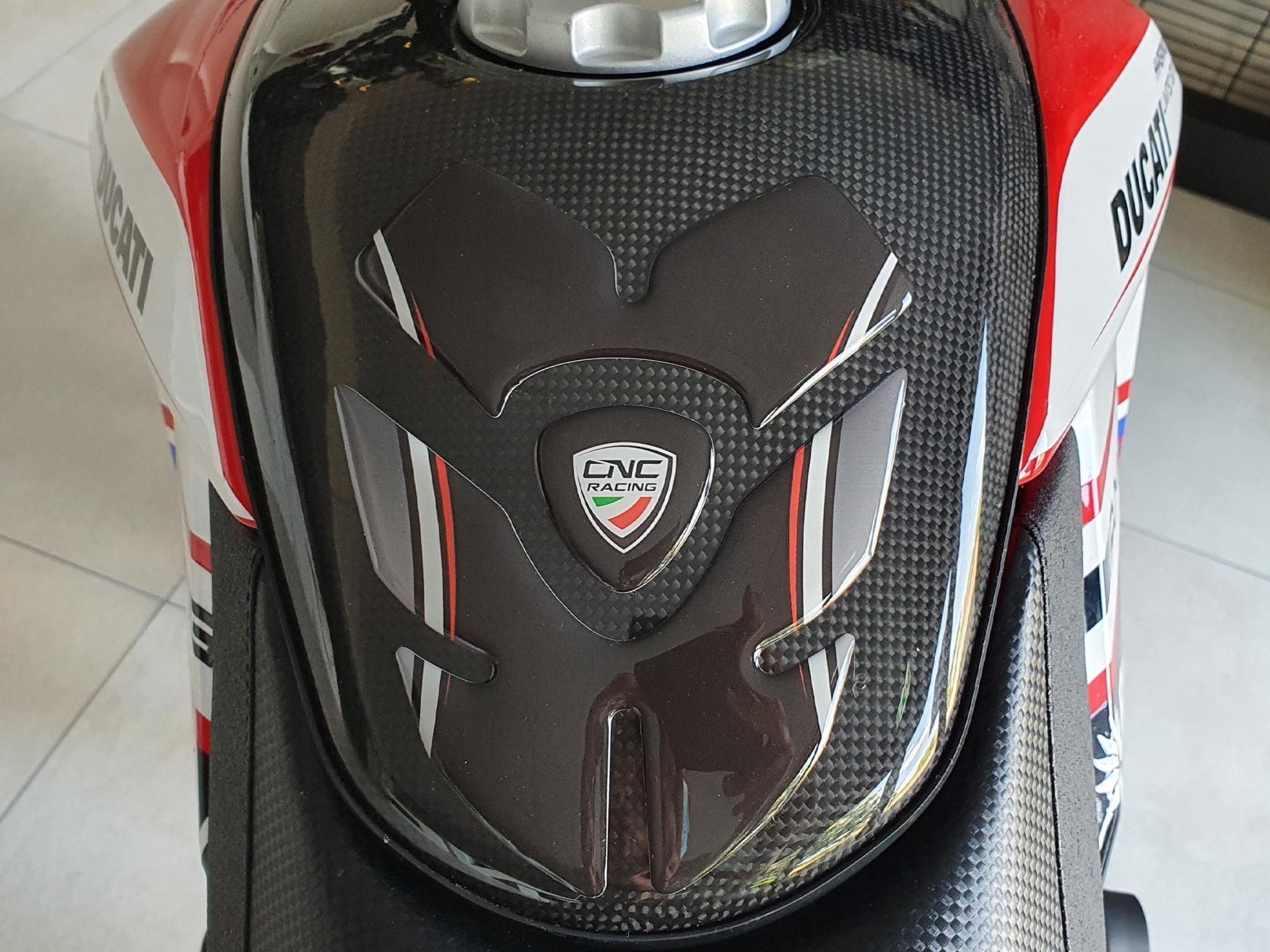 FP001 - CNC RACING Ducati Hypermotard / Monster Fuel Tank Pad – Accessories in the Motodeal Motorcycle Aftermarket Accessories and Parts Online Shop
