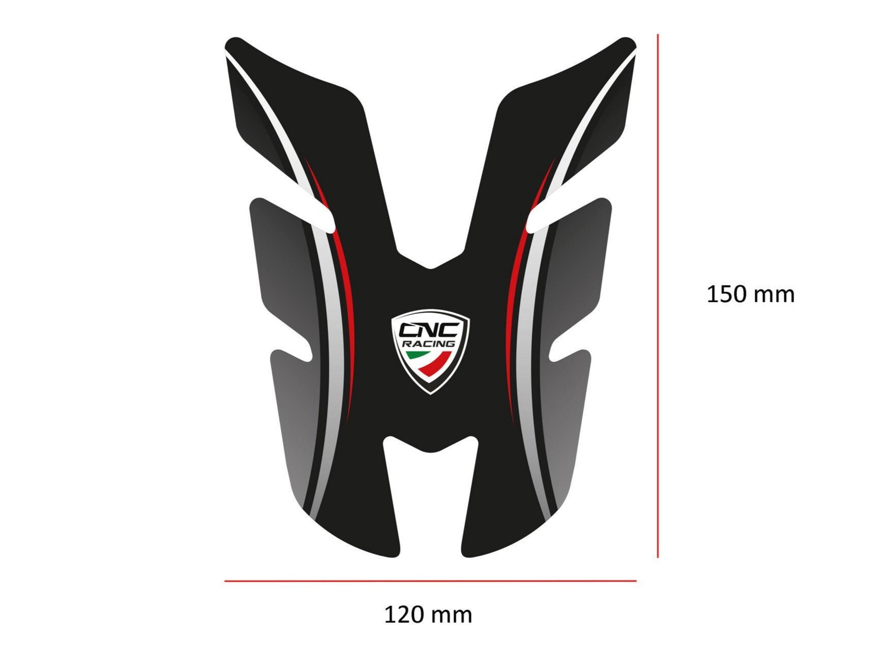 FP005 - CNC RACING Ducati Hypermotard / Monster Fuel Tank Pad – Accessories in the Motodeal Motorcycle Aftermarket Accessories and Parts Online Shop
