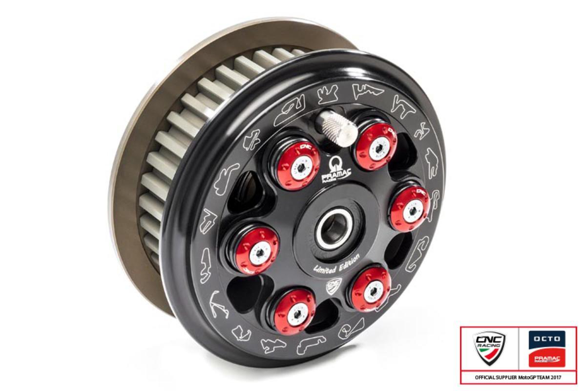 FR361PR - CNC RACING Ducati 6 Springs Slipper Clutch "Master Tech" Pramac Racing Limited Edition – Accessories in the Motodeal Motorcycle Aftermarket Accessories and Parts Online Shop