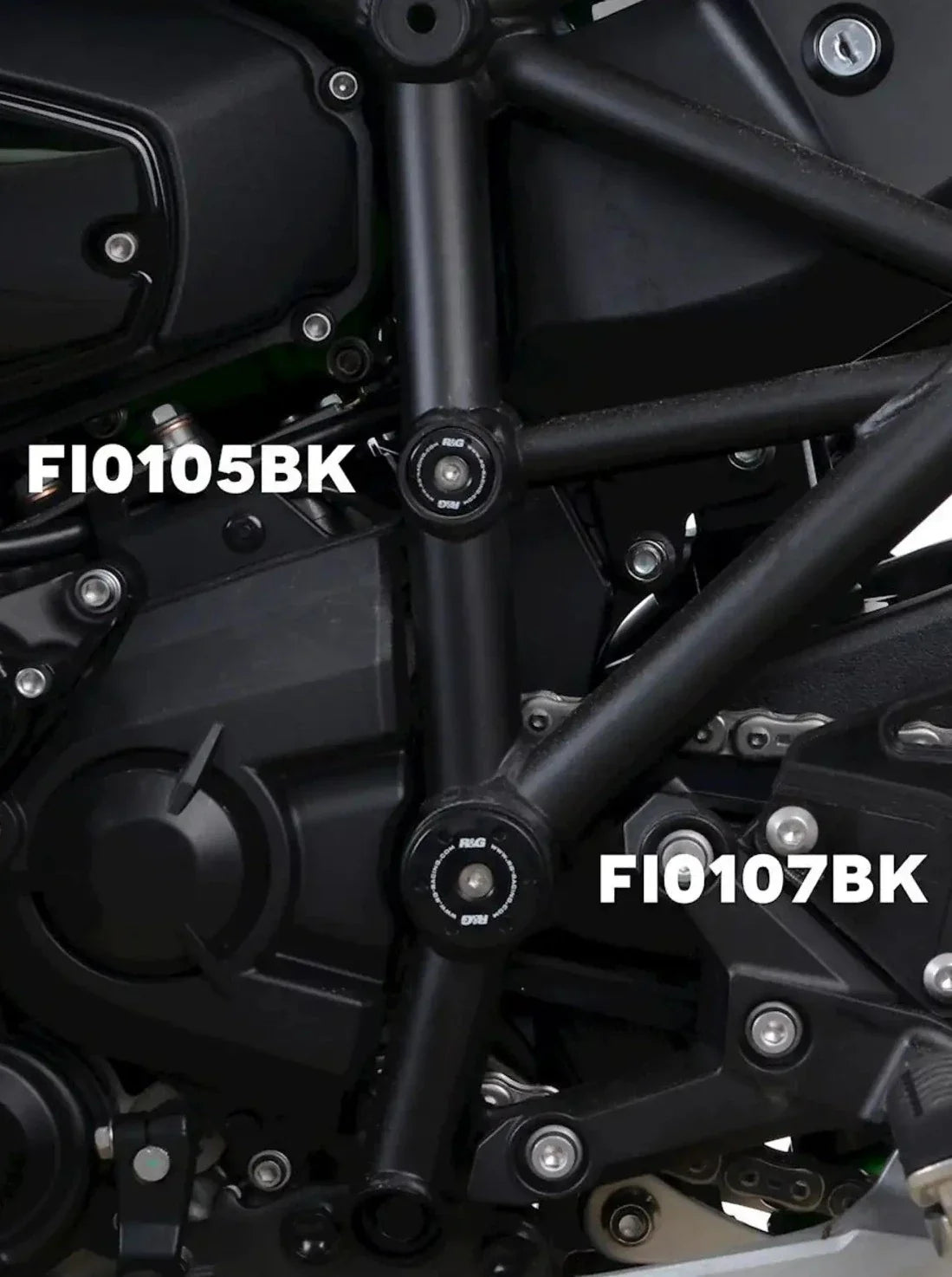 FI0151 - R&G RACING Kawasaki H2 SX / SE (2018+) Frame Plugs – Accessories in the 2WheelsHero Motorcycle Aftermarket Accessories and Parts Online Shop