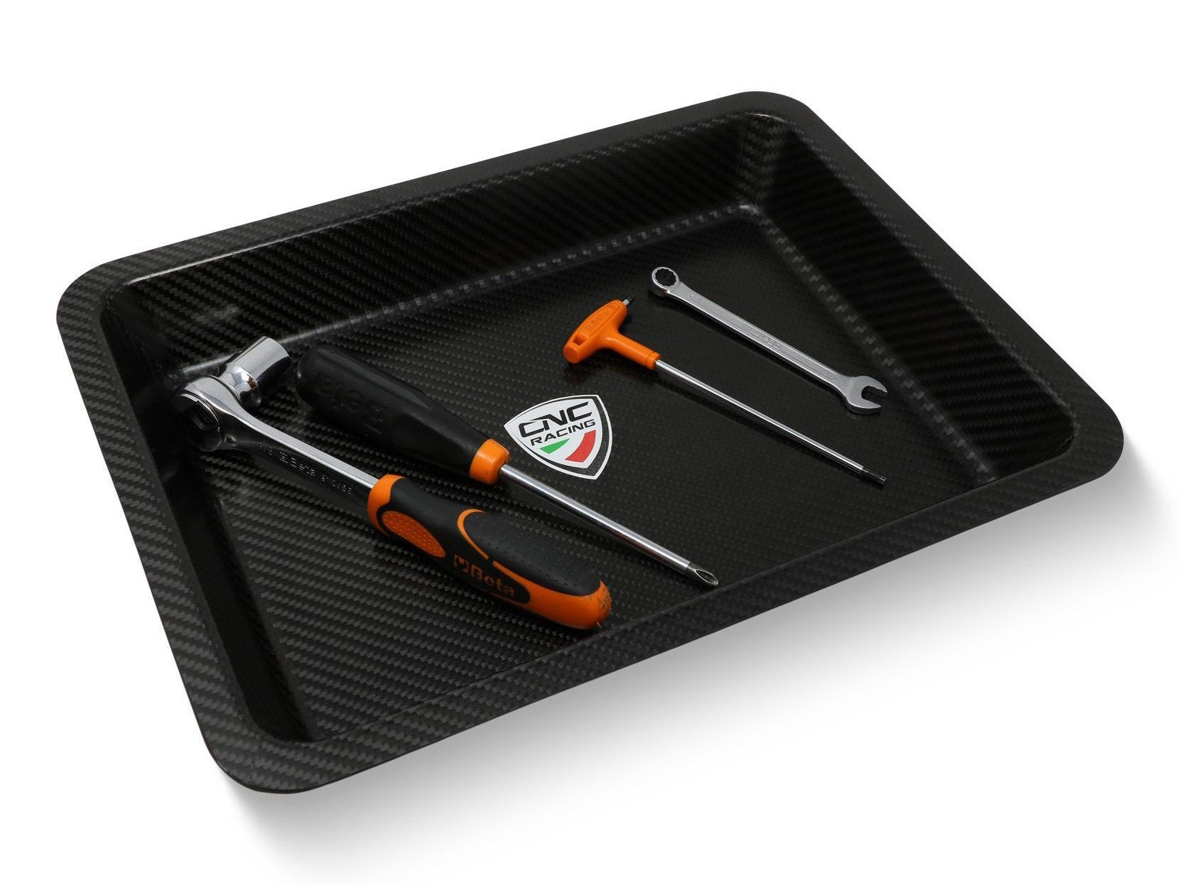 CNC RACING GA011 Carbon Tool Tray – Accessories in the Motodeal Motorcycle Aftermarket Accessories and Parts Online Shop