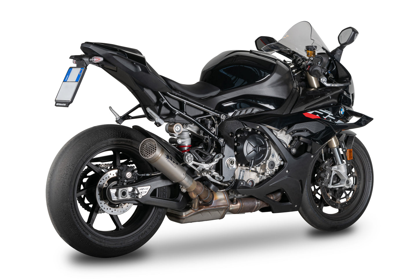 SPARK GBM0702 BMW S1000RR / M1000RR (2019+) Titanium Slip-on Exhaust "GRID-O" (racing)