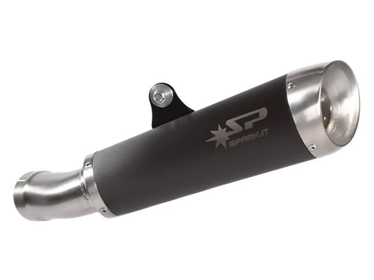 SPARK GBM0802 BMW R nineT (13/16) Slip-on Exhaust "Evo 5" (approved; dark)