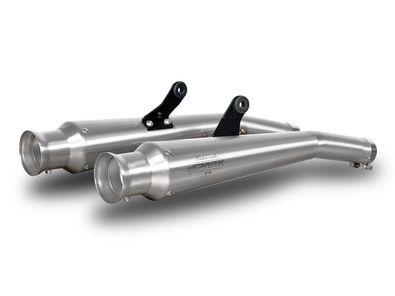 SPARK GBM0902 BMW R100 (87/95) Stainless Steel Slip-on Exhaust "Trumpet" (EU Homologated)