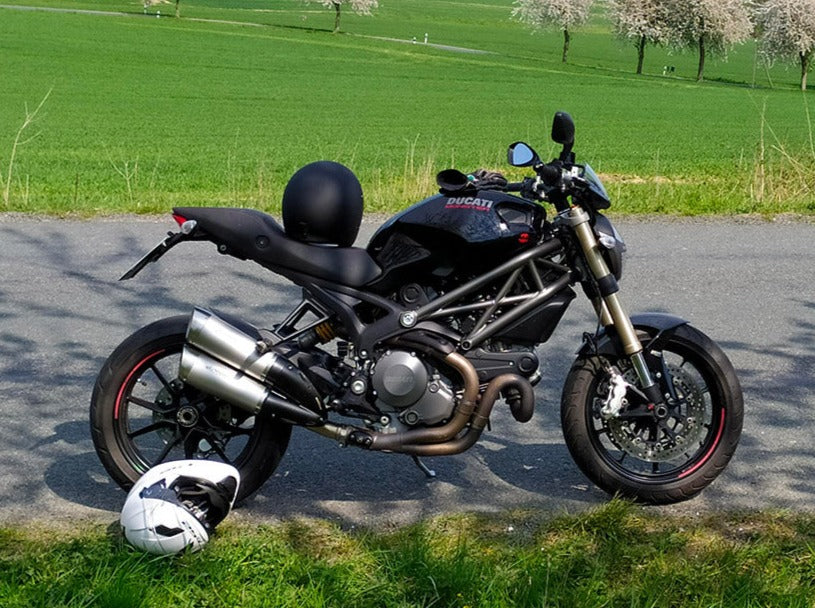 SPARK GDU0828 Ducati Monster 1100 Evo (11/13) Slip-on Exhaust "Evo5" (EU homologated)