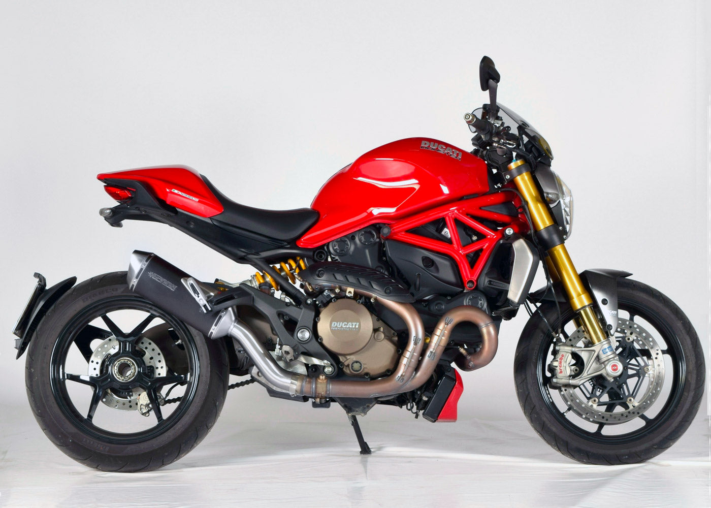 SPARK GDU0830 Ducati Monster 1200 (14/16) Slip-on Exhaust "Force"