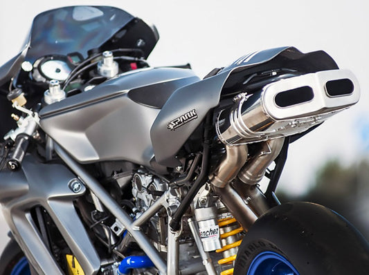 SPARK GDU1501 Ducati Superbike 749 / 999 Titanium Slip-on Exhaust "Evo II" (EU homologated)