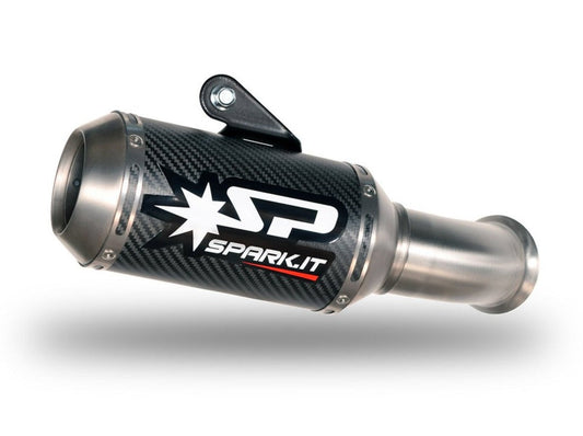 SPARK GDU1806 Ducati Hypermotard 821 / 939 (13/18) Slip-on Exhaust "MotoGP" (racing)