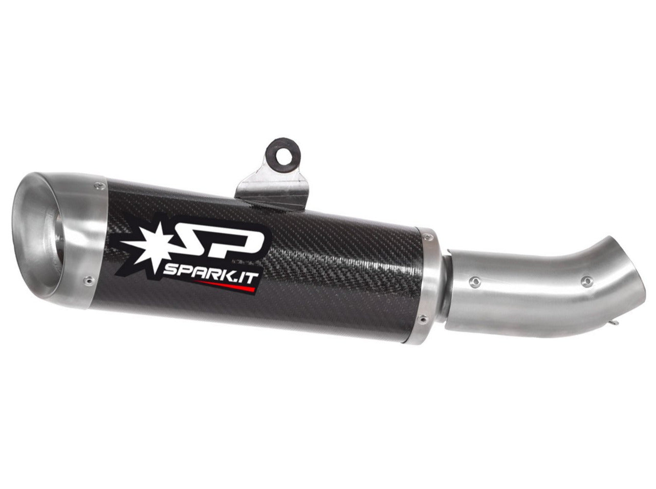 SPARK GDU2102 Ducati Scrambler 800 (15/18) Slip-on Exhaust "Evo V" (carbon)