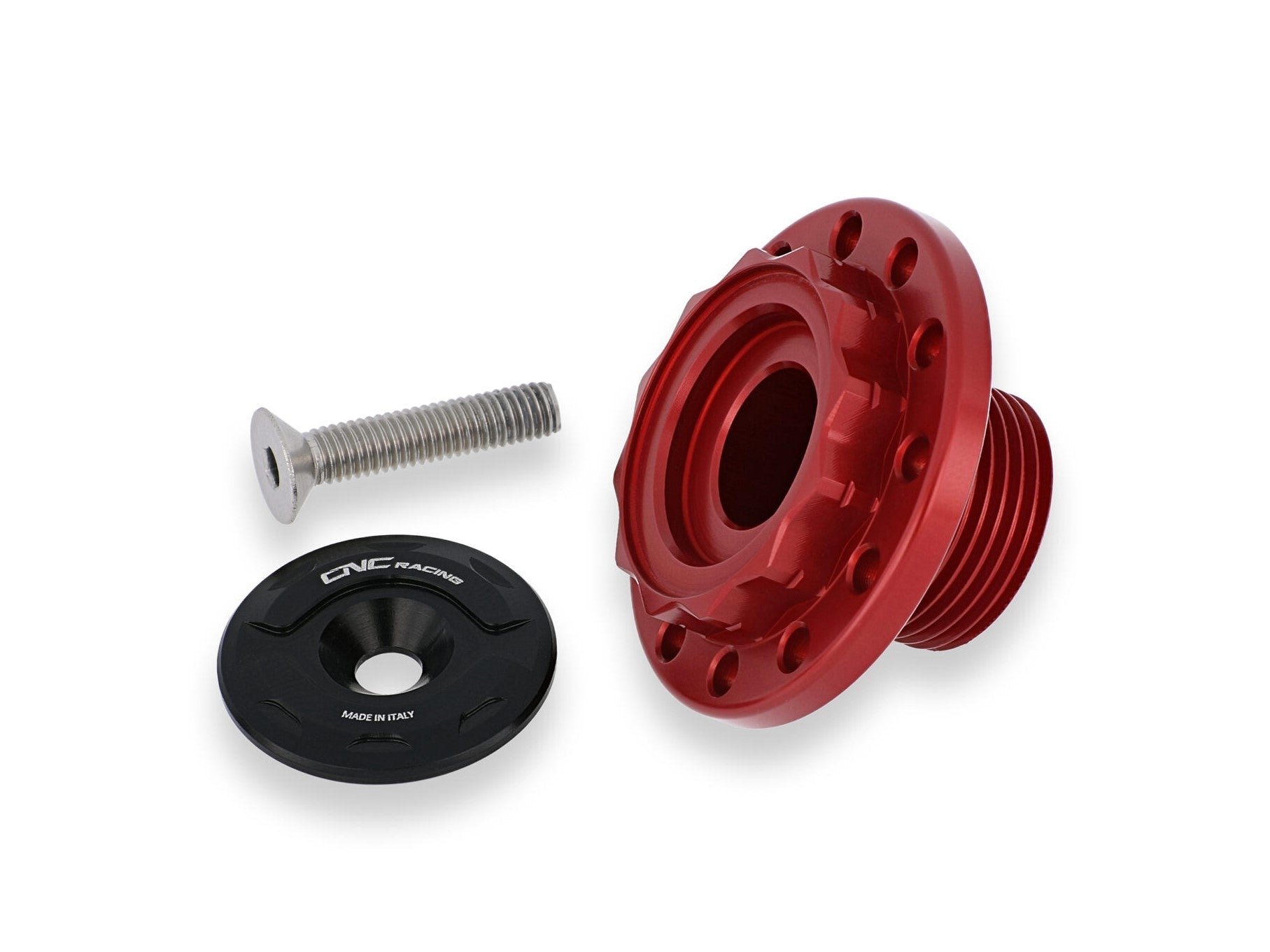 GH102 - CNC RACING Moto Guzzi V100 Mandello (2022+) Steering Stem Top Plate Nut – Accessories in the Motodeal Motorcycle Aftermarket Accessories and Parts Online Shop