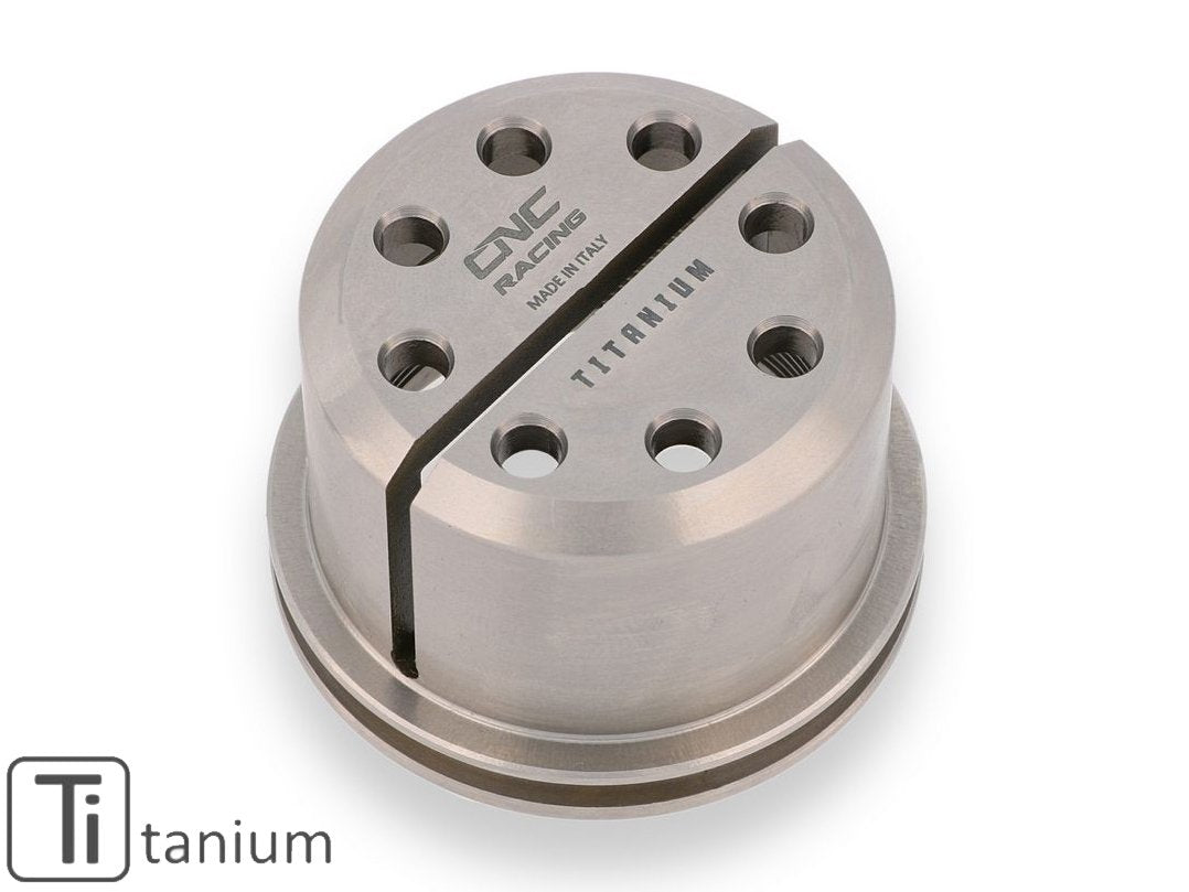 GH354X - CNC RACING Ducati Panigale V2 (12/24) Titanium Steering Head Ring Nut – Accessories in the Motodeal Motorcycle Aftermarket Accessories and Parts Online Shop