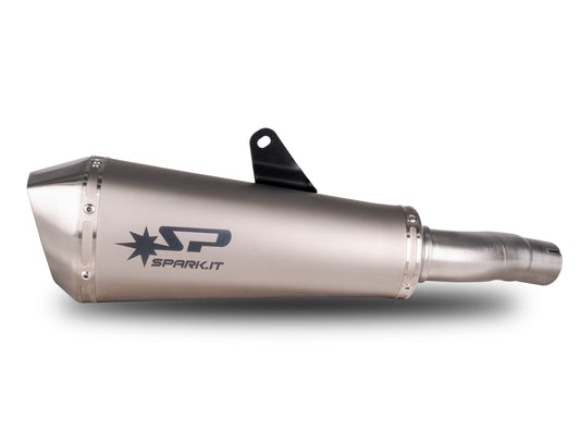 SPARK GHO1103 Honda NC700 / NC750 / Integra Slip-on Exhaust "Konix" (EU homologated; titanium)