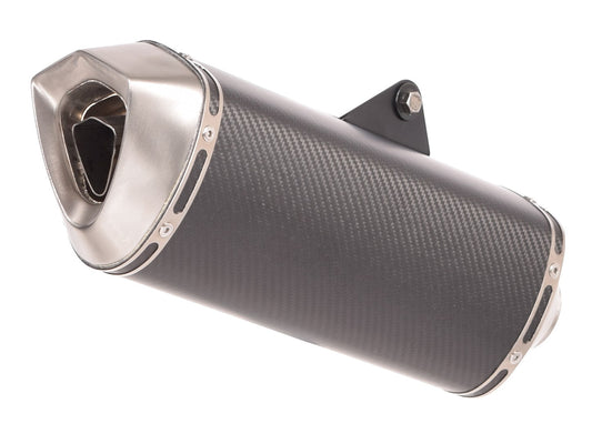 SPARK GHO1601 Honda VFR800X Crossrunner Slip-on Exhaust "Force" (approved; carbon)