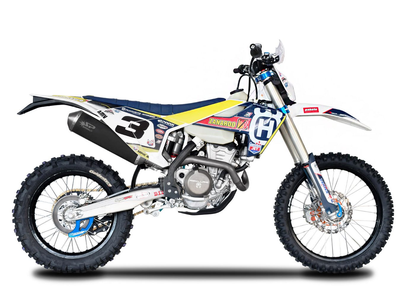 SPARK GHU0401 Husqvarna FC / FE (2017+) Slip-on Exhaust "Off Road" (racing)