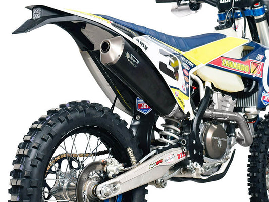 SPARK GHU8002 Husqvarna FE350 Enduro (2017) Dark Style Full Exhaust System "Off Road" (racing)