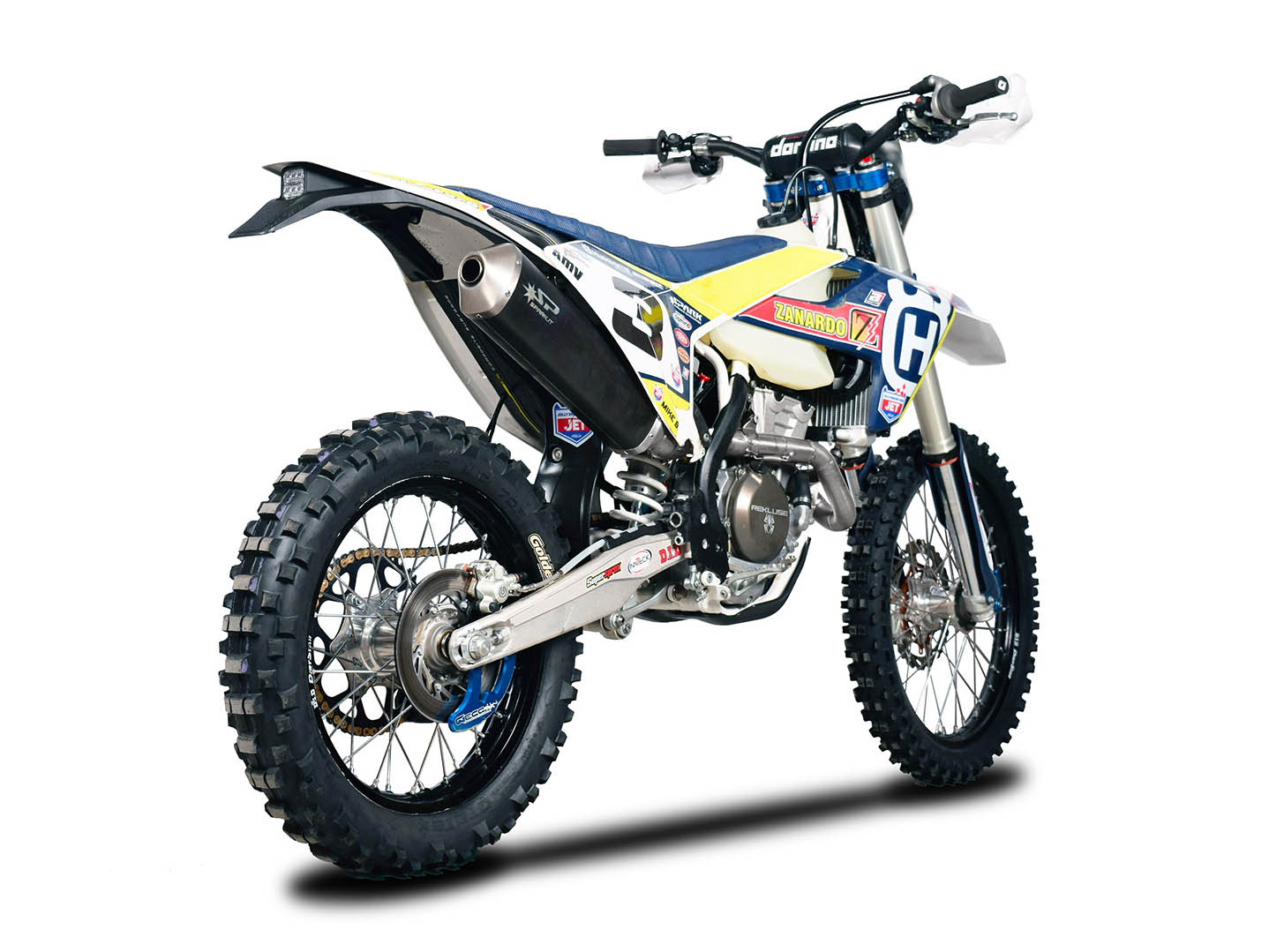 SPARK GHU8002 Husqvarna FE350 Enduro (2017) Dark Style Full Exhaust System "Off Road" (racing)