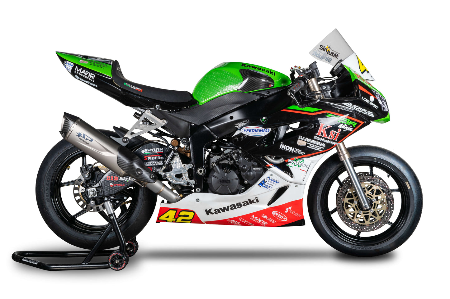 SPARK GKA8829 Kawasaki ZX-6R (2009+) Full Titanium Exhaust System "Force Evo" (racing)