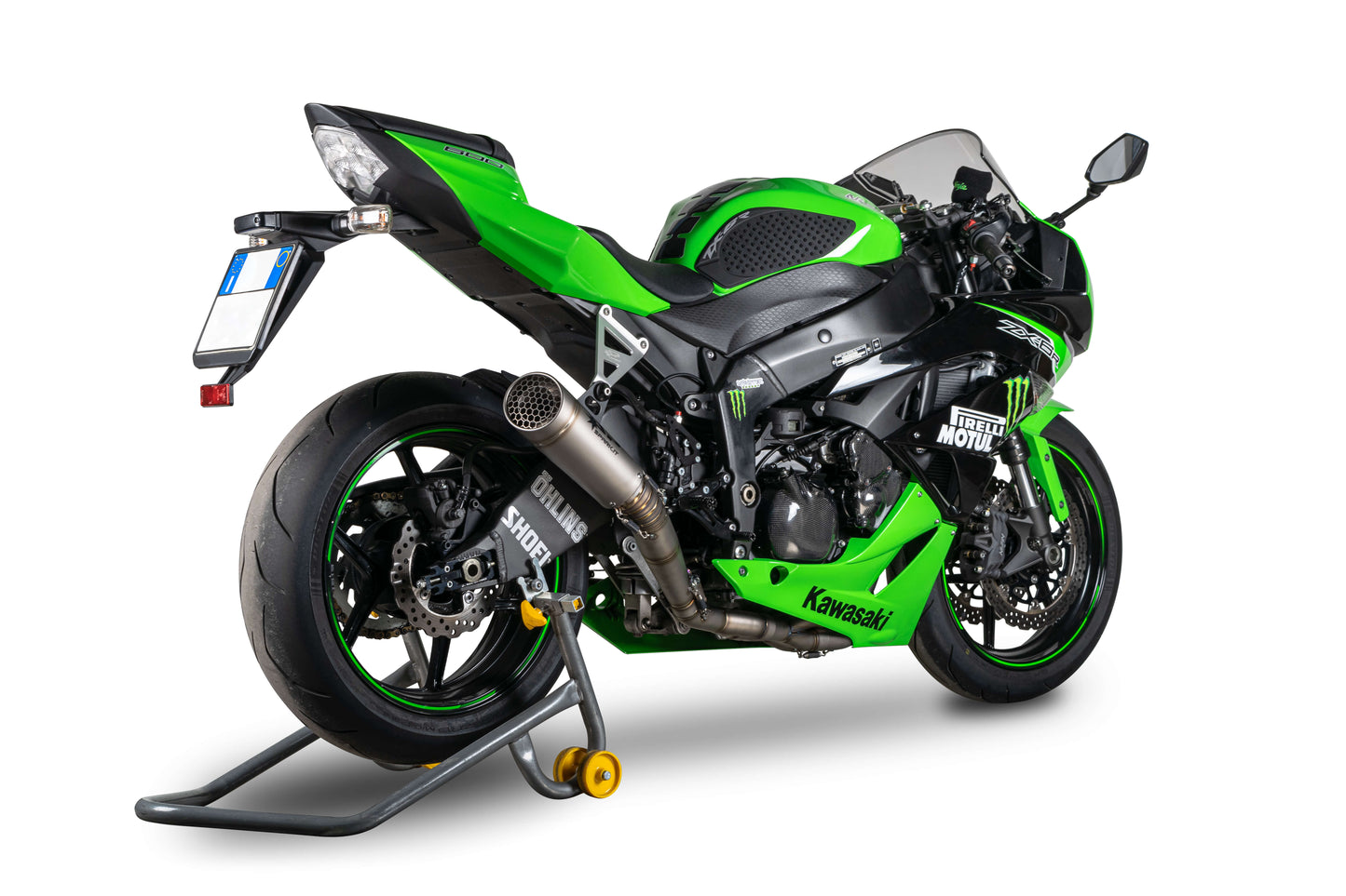 SPARK GKA8833 Kawasaki ZX-6R (2009+) Full Titanium Exhaust System "GRID-O" (racing)