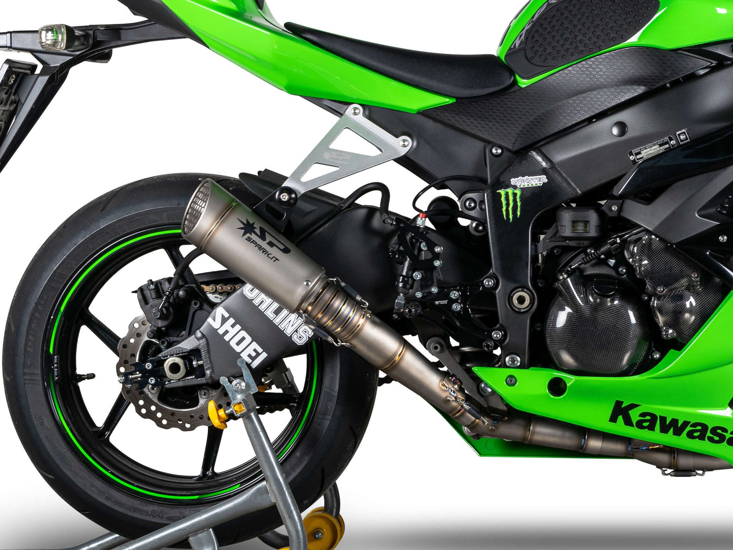 SPARK GKA8833 Kawasaki ZX-6R (2009+) Full Titanium Exhaust System "GRID-O" (racing)