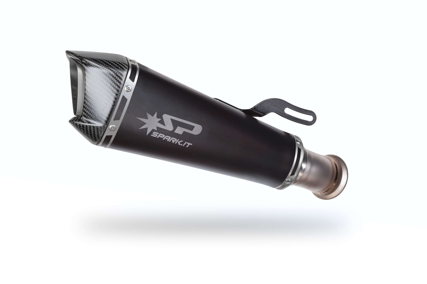 SPARK GKT0113 KTM 1290 / 1390 Super Duke R / R Evo (2020+) Dark Style Slip-on Exhaust "Konix Evo" (EU homologated)