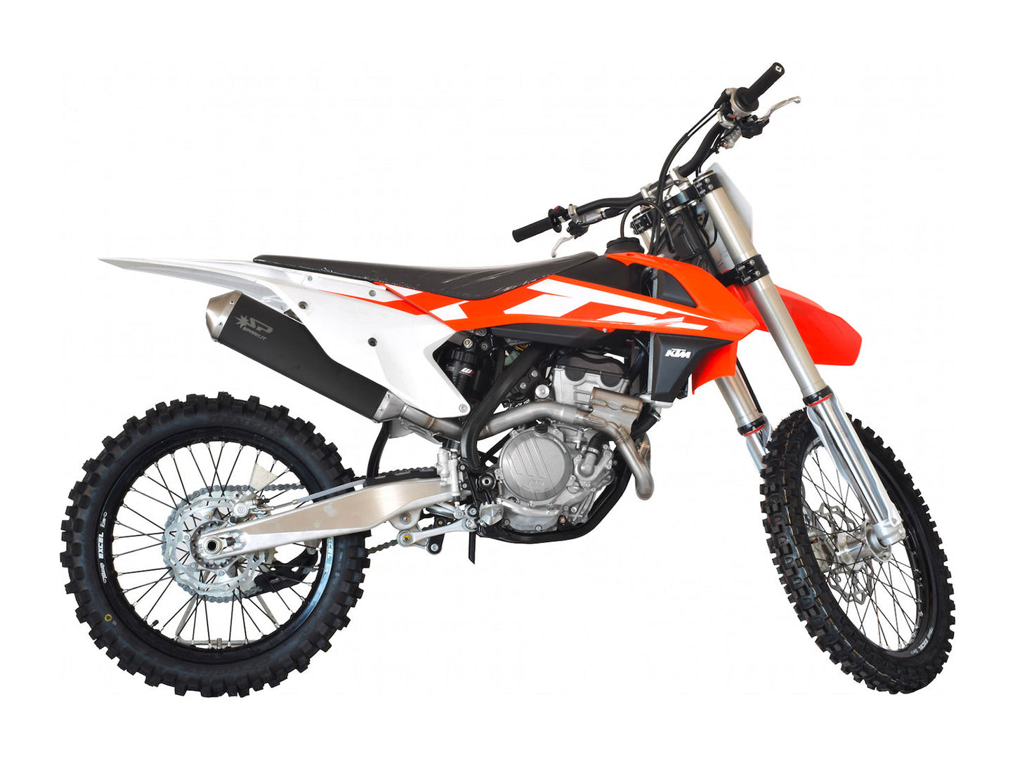 SPARK GKT8006 KTM SX-F 250 (16/17) Dark Style Full Exhaust System "Off Road" (racing)