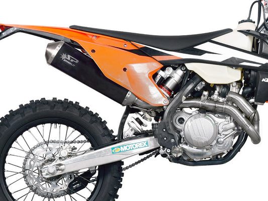 SPARK GKT8009 KTM SX-F 450 (2017) Dark Style Full Exhaust System "Off Road" (racing)