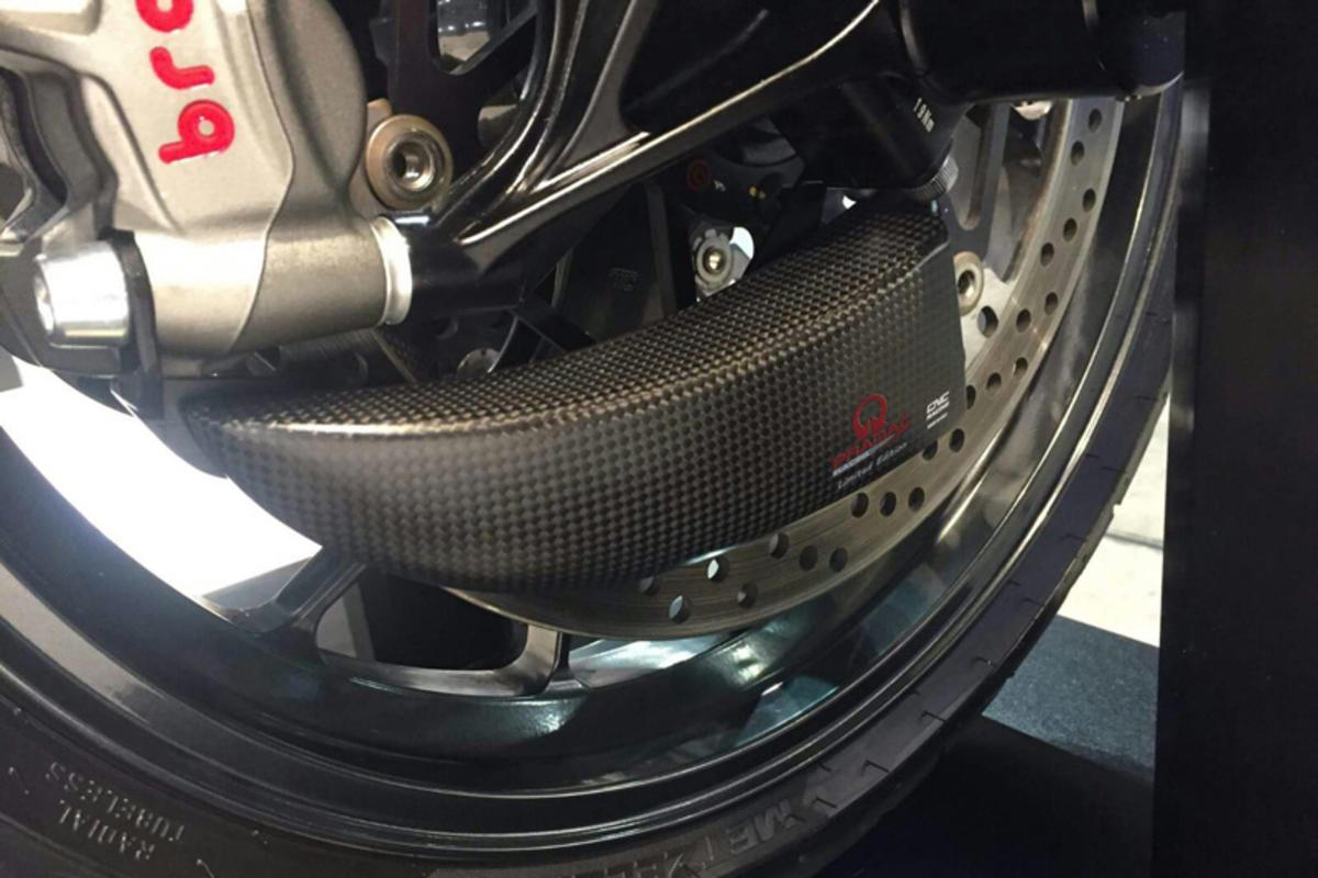 ZA701PR - CNC RACING MV Agusta F4 Carbon Front Brake Cooling System "GP Ducts" (Pramac edition) – Accessories in the Motodeal Motorcycle Aftermarket Accessories and Parts Online Shop