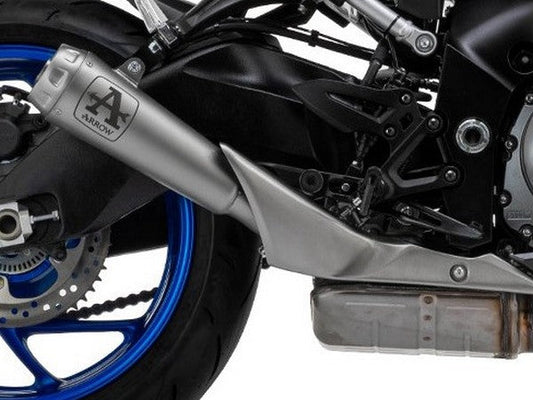 ARROW 71938PR Suzuki GSXS1000 (2021+) Titanium Slip-on Exhaust "Pro Race" – Accessories in the 2WheelsHero Motorcycle Aftermarket Accessories and Parts Online Shop