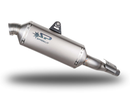 SPARK GYA1601 Yamaha Ténéré 700 (2019+) Slip-on Exhaust "Dakar" (EURO 5; titanium)