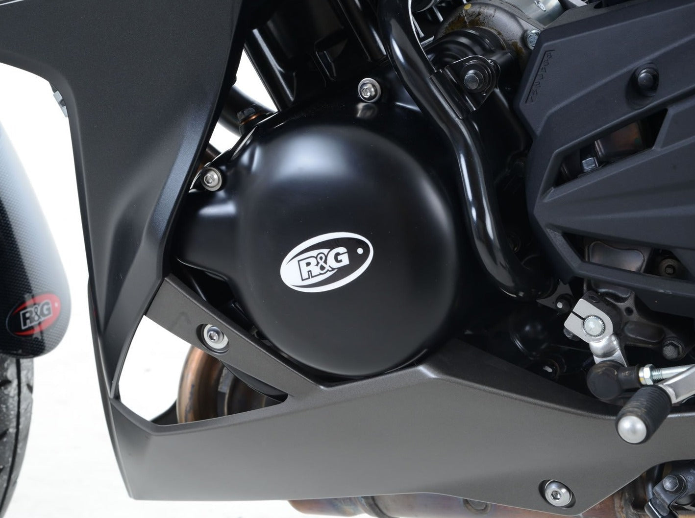 KEC0048 - R&G RACING Kawasaki Ninja 250 / 300 (13/17) Engine Covers Protection Kit (2 pcs) – Accessories in the 2WheelsHero Motorcycle Aftermarket Accessories and Parts Online Shop