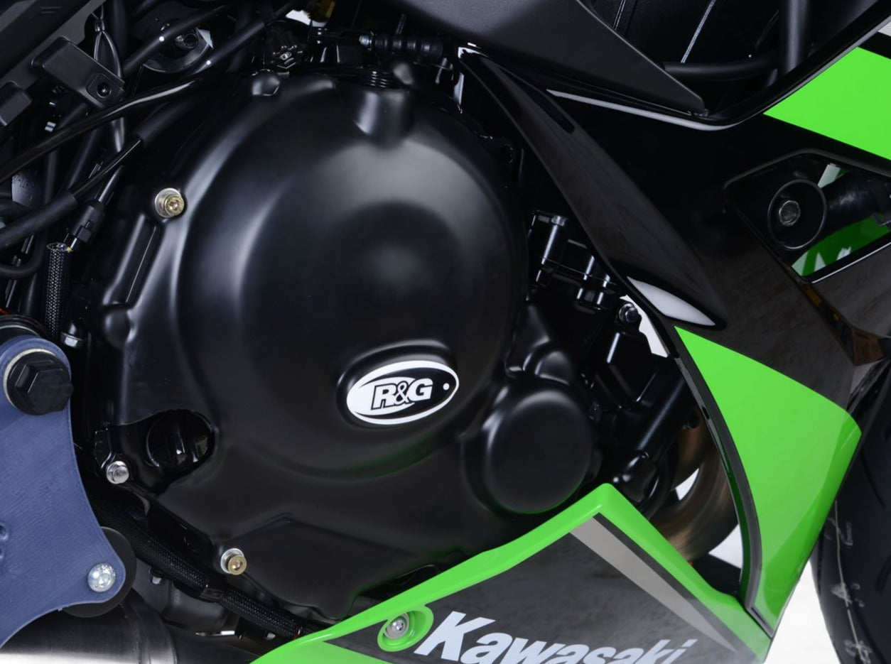 KEC0096 - R&G RACING Kawasaki Ninja 650 / Z650 (2017+) Engine Covers Protection Kit (2 pcs) – Accessories in the 2WheelsHero Motorcycle Aftermarket Accessories and Parts Online Shop