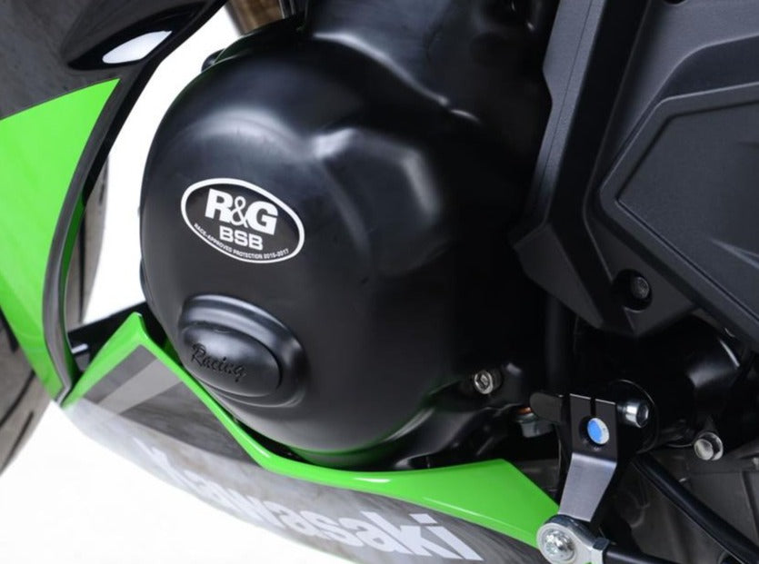 ECC0225 - R&G RACING Kawasaki Ninja 650 / Z650 / Z650RS Alternator Cover Protection (left side, racing) – Accessories in the 2WheelsHero Motorcycle Aftermarket Accessories and Parts Online Shop