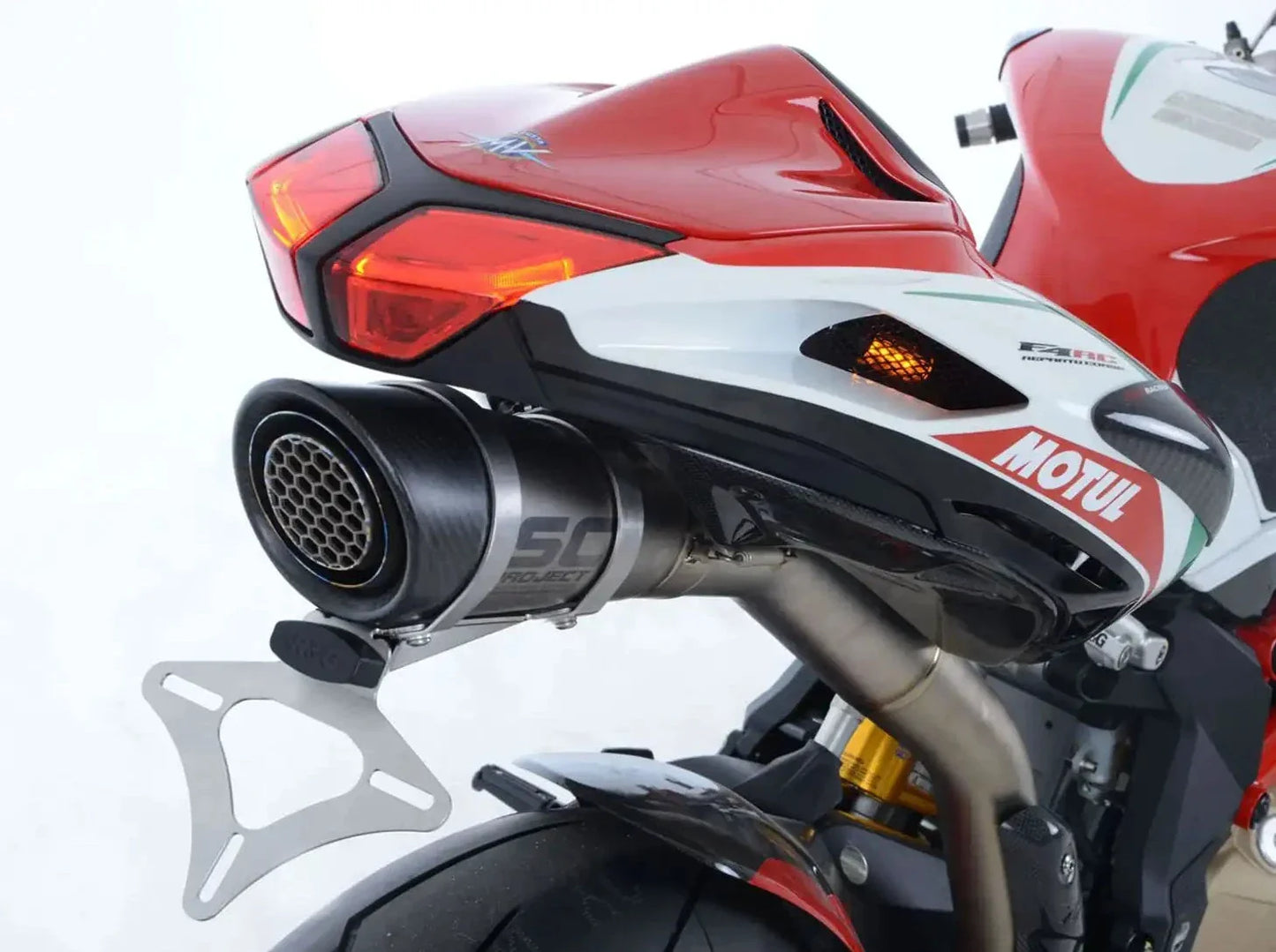 LP0228 - R&G RACING MV Agusta F4 RC (2017+) Tail Tidy (stainless steel) – Accessories in the 2WheelsHero Motorcycle Aftermarket Accessories and Parts Online Shop