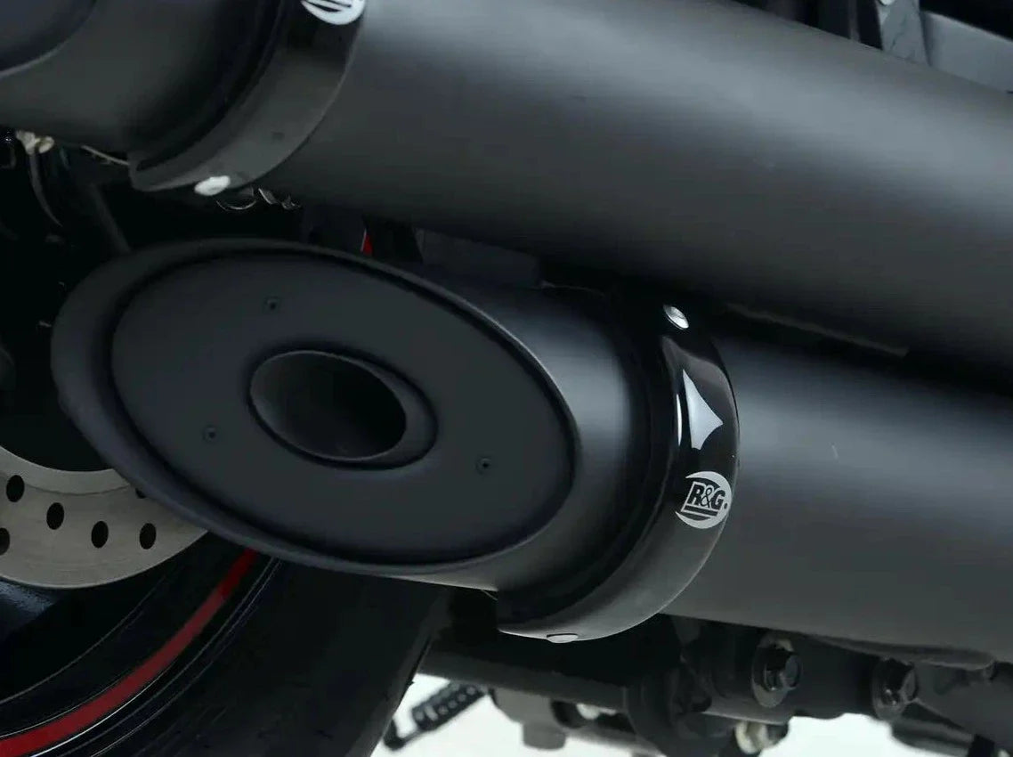 EP0013 - R&G RACING Round Exhaust Protector (arrow exhaust) – Accessories in the 2WheelsHero Motorcycle Aftermarket Accessories and Parts Online Shop