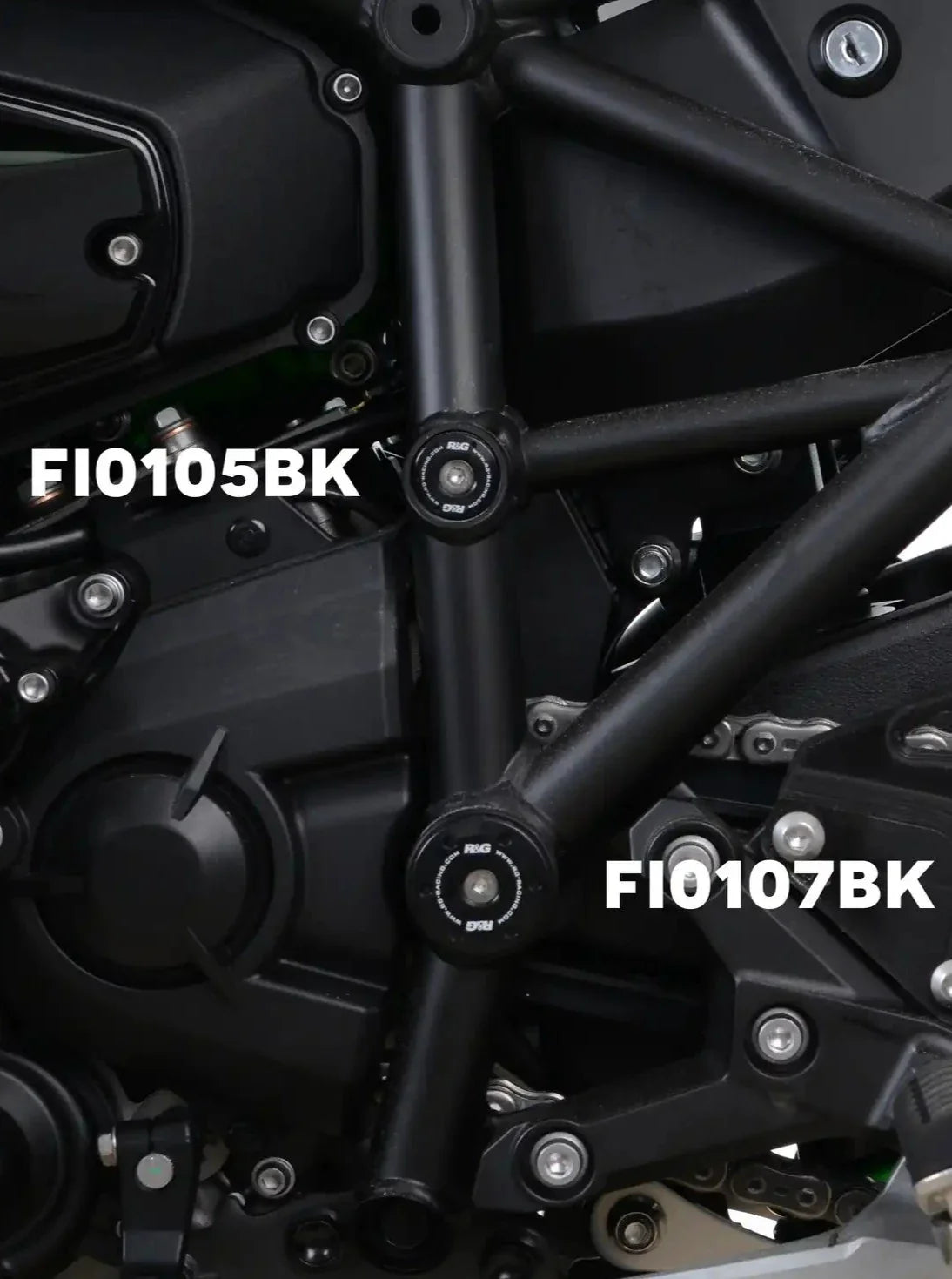 FI0105 - R&G RACING Kawasaki Ninja H2 / H2R / H2 SX (2015+) Kit Middle Frame Plugs (left or right) – Accessories in the 2WheelsHero Motorcycle Aftermarket Accessories and Parts Online Shop